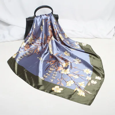

90*90cm New Butterfly Printed Scarf Women's All-match Square Scarf Shawl women