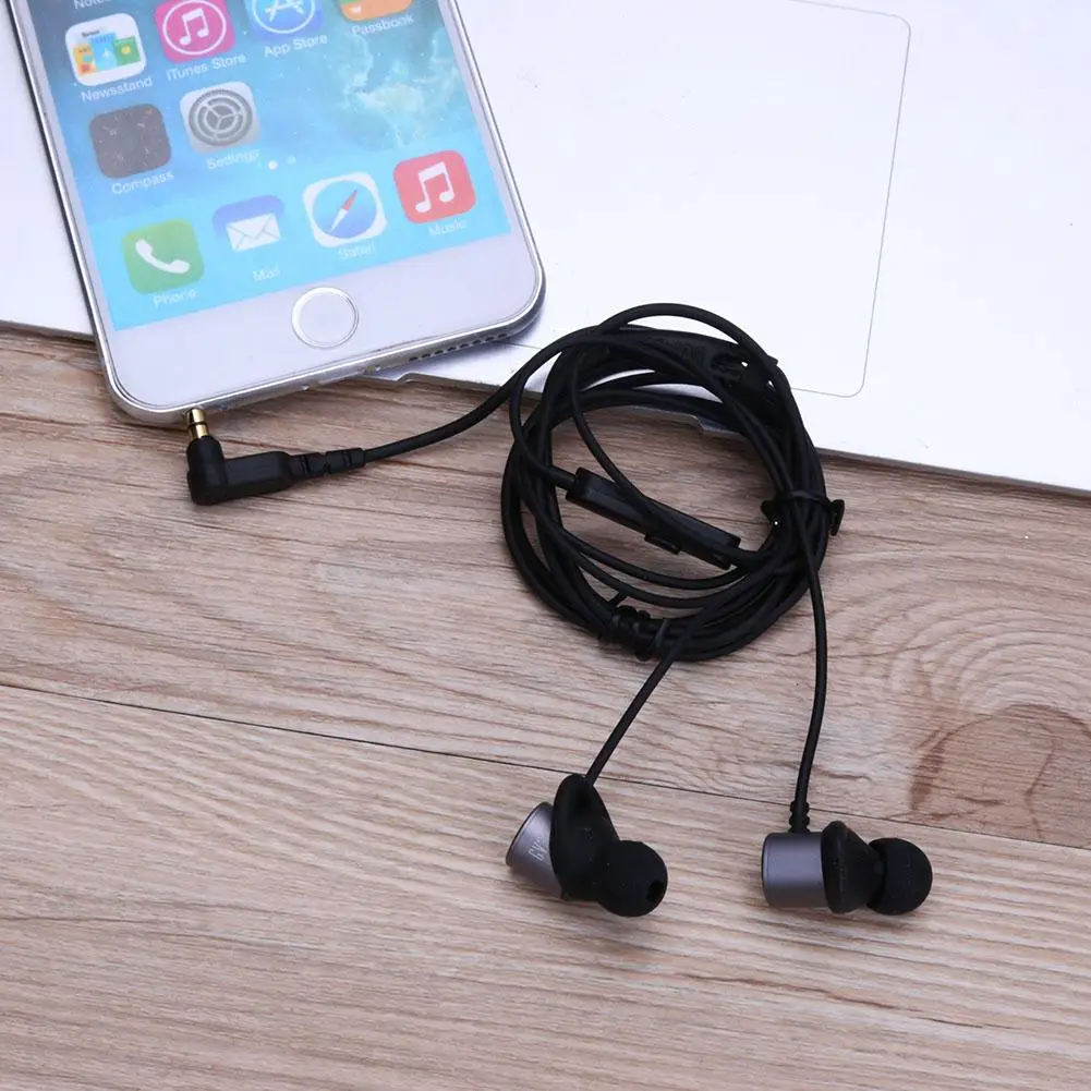 Наушники вкладыши проводные модные спортивные наушники музыкальная гарнитура с