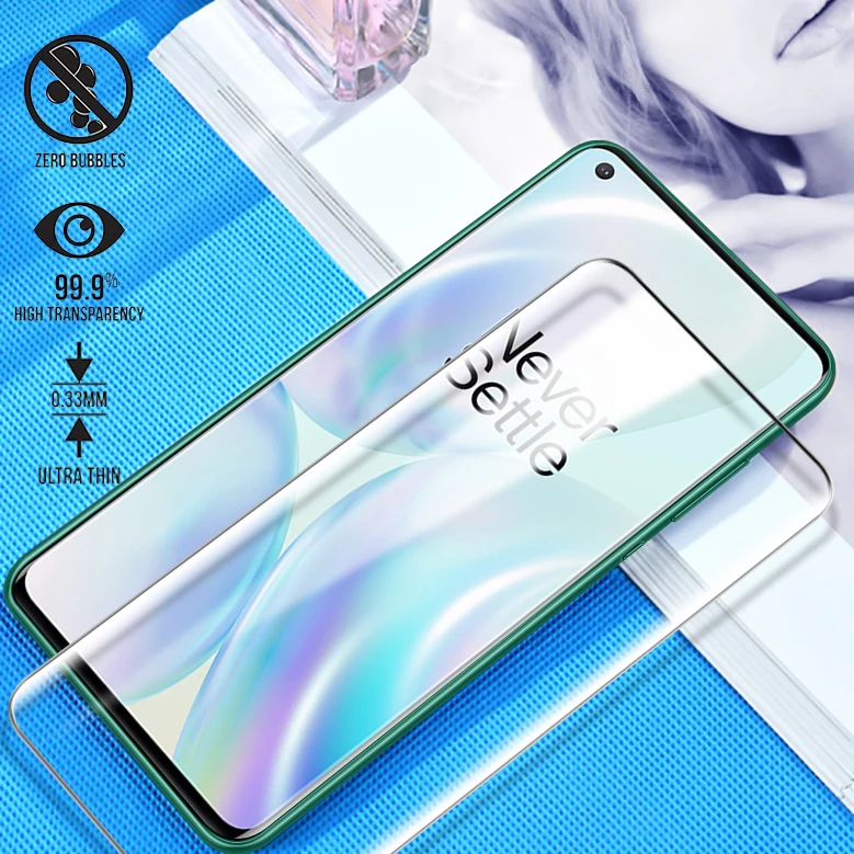 For Oneplus 8 pro glass Oneplus8 3D Screen Protector Oneplus8pro Tempered Glas 1 Pro8 Tremp 1Plus One Plus 8Pro Protective Film | Мобильные