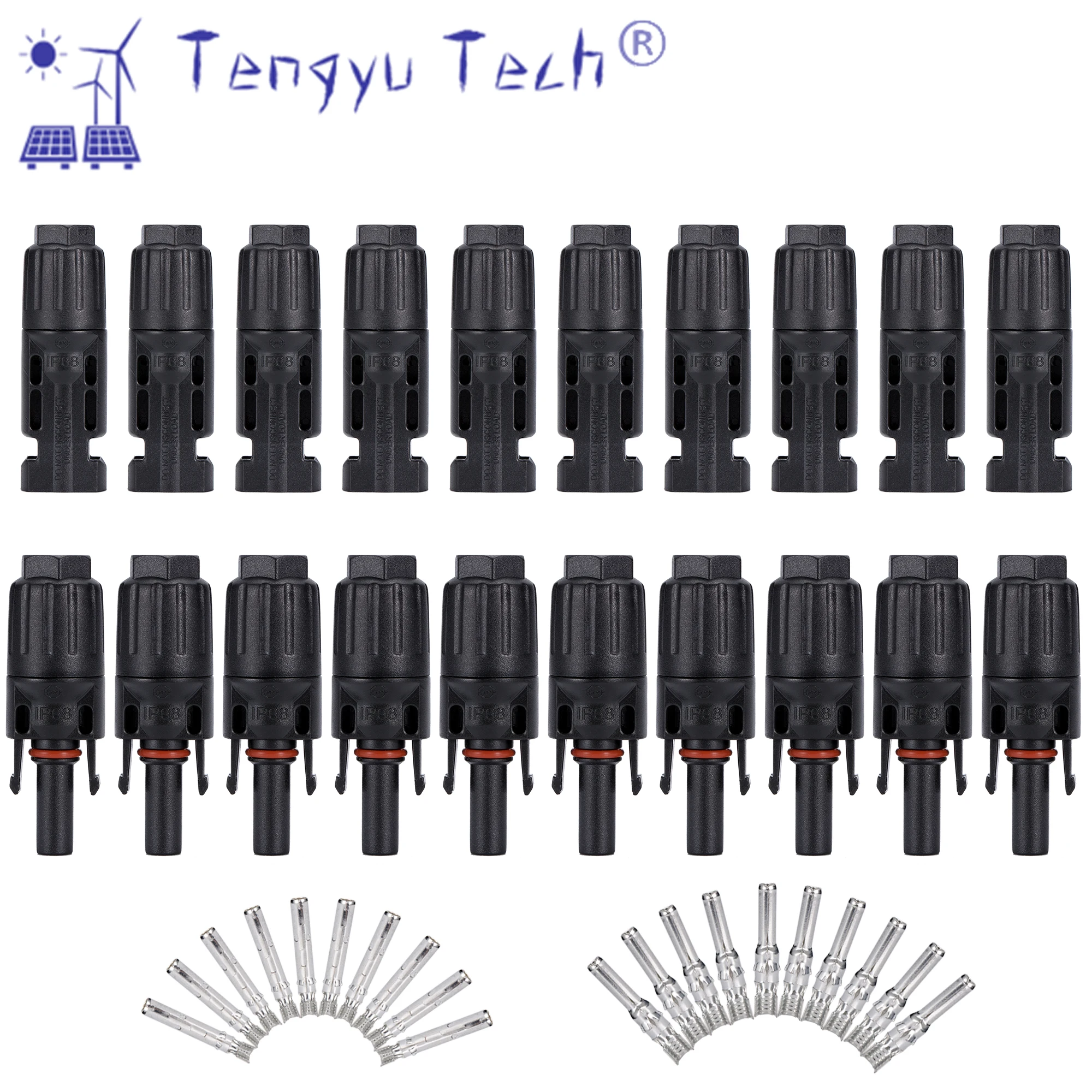 TUV MC 4 разъем PV соединитель MC 4 фотогальваническое соединение солнечный модуль Солнечный соединитель солнечной панели штекер и гнездо
