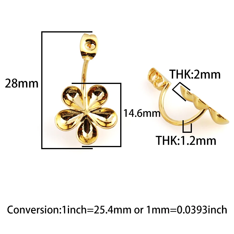 

10pcs Stainless Steel DIY Earring Hooks Earrings Ear Stud Earring Ear Base Findings For DIY Glass Cameo Jewelry Making DIY