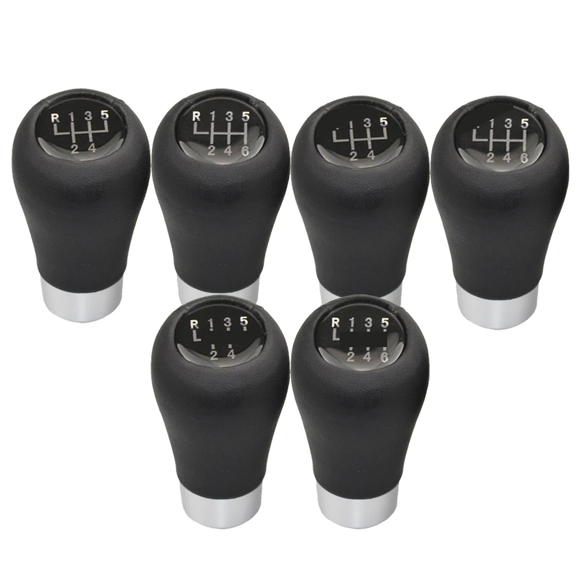 5 6 Speed Gear Shift Knob Auto Shifter Lever For BMW 1 3 5 6 Series E39 E46 E53 E60 E61 E63 E81 E82 E83 E87 E90 E91 E92 X1 X3 X5