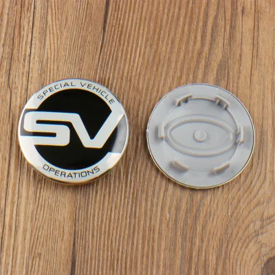 4X 63 мм SV Флаг Великобритании центральные Колпачки крышки эмблемы для Land Rover RANGE ROVER
