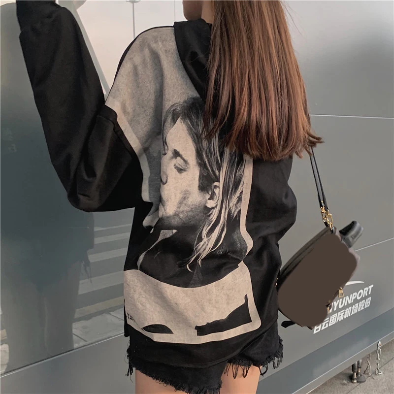 NoEnName_Null черный Для женщин толстовки с принтами героями из мультфильма