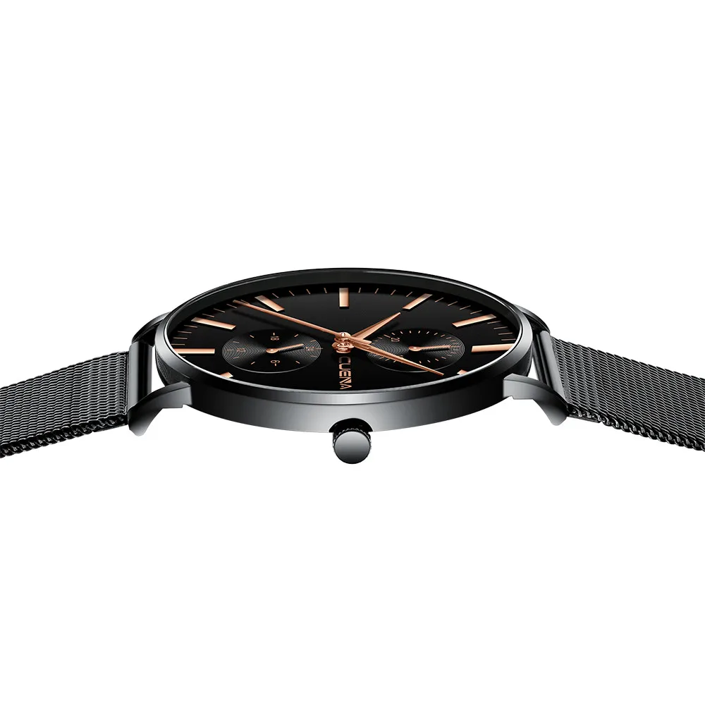 

Watch Men Women Quartz Date Watches Luxury Brand Stainless Steel Strap Men's Wristwatch relogio masculino M 12