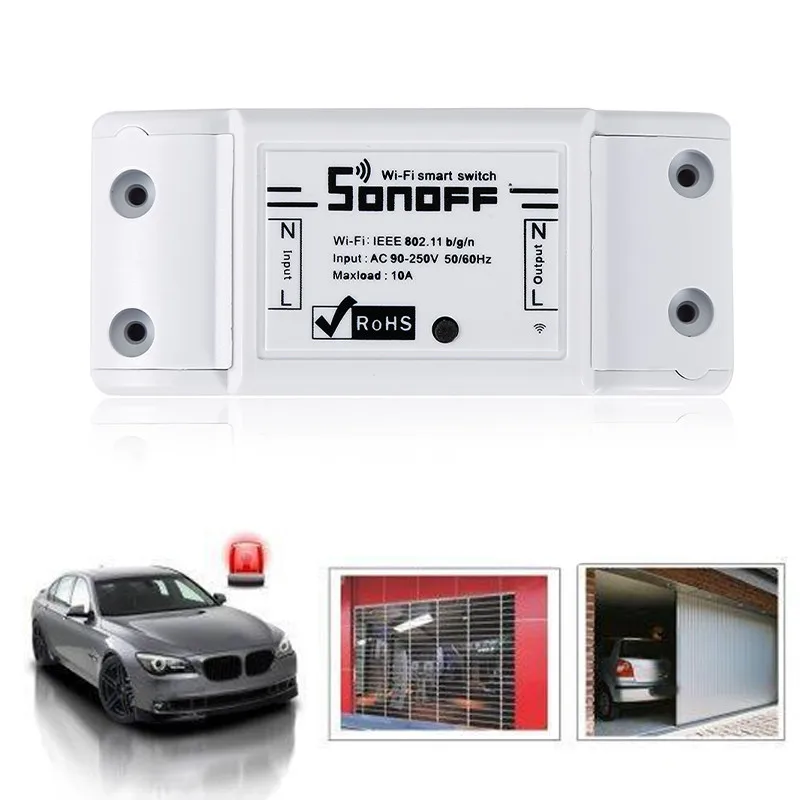 Sonoff Wifi умная розетка умный пульт дистанционного управления Diy таймер