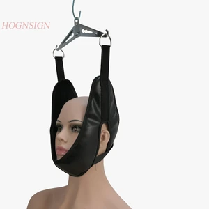 Высококачественное устройство для растяжки шеи и головы, домашний трактор для растяжки шейного отдела позвоночника, инструмент для массажа и ухода, медицинское оборудование