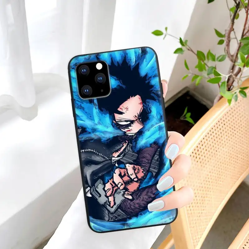 

My Hero Academia Dabi Black Silicone Mobile Phone Cover Case For IPhone 12 11 Pro Max Xs X Xr 7 8 6 6s Plus 5 5s Se 2020