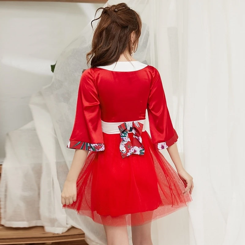 Женское сексуальное платье японская одежда женское хаори юката косплей японское