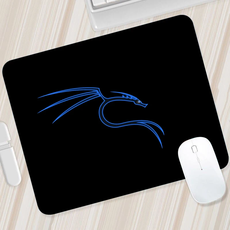 Коврик для мыши Kali Linux клавиатуры прочный Настольный коврик резиновый небольших
