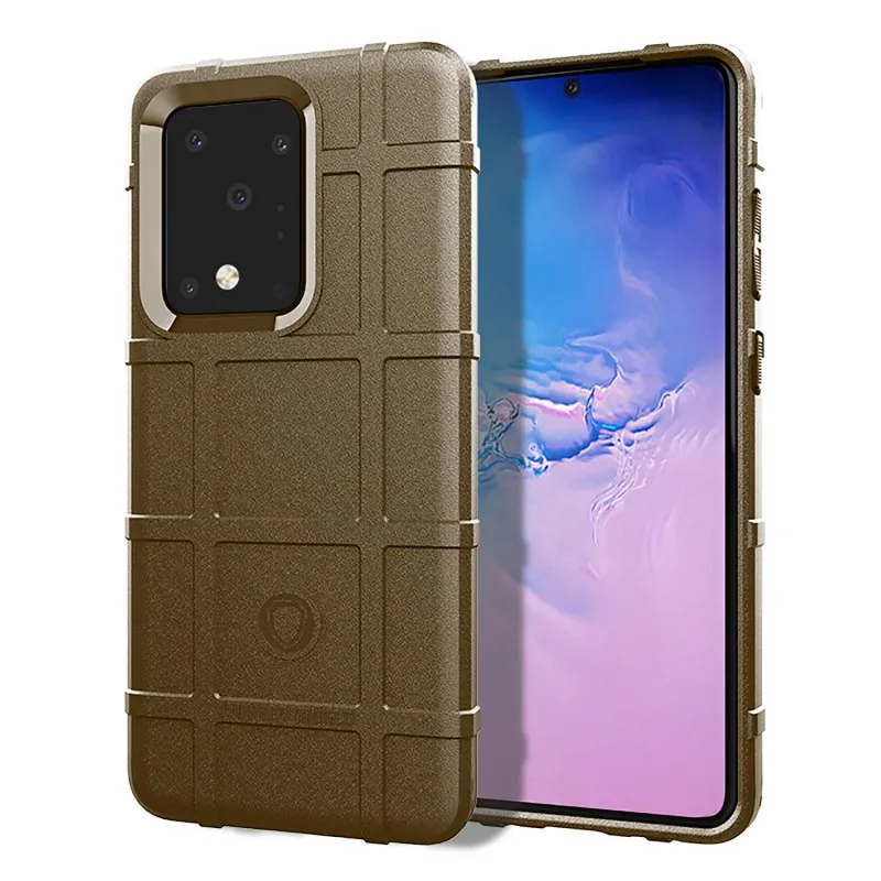 Чехол для Samsung Galaxy S20 Plus Силиконовый противоударный прочный защитный чехол мягкий
