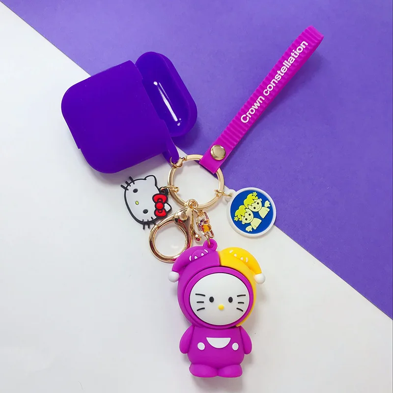 Мультфильм милый рисунок «Hello Kitty» кукла KT Многофункциональные ножи Для женщин девушке Подвески сумки брелок аксессуары Подвеска автомобиль брелок для ключей - Цвет: Type 10