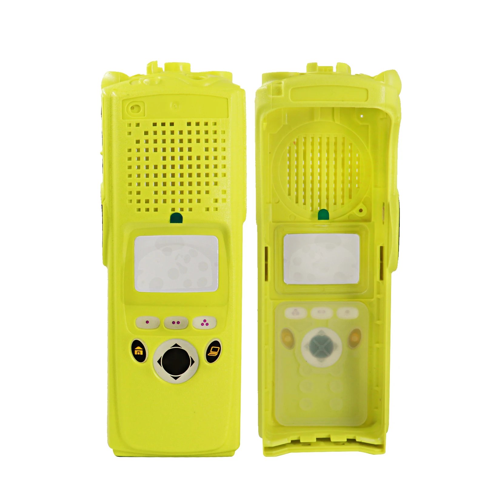 Walkie Talkie Repair Replacement Front Case Housing Kit for XTS5000 Model 2 M2 Two Way Radio Yellow