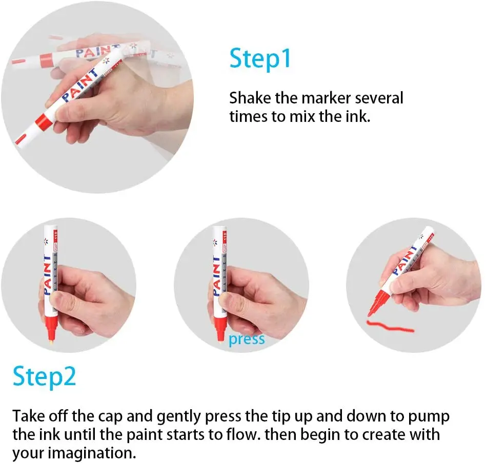 12 цветов Перманентный рисунок резиновая металлическая обувь для автомобильных