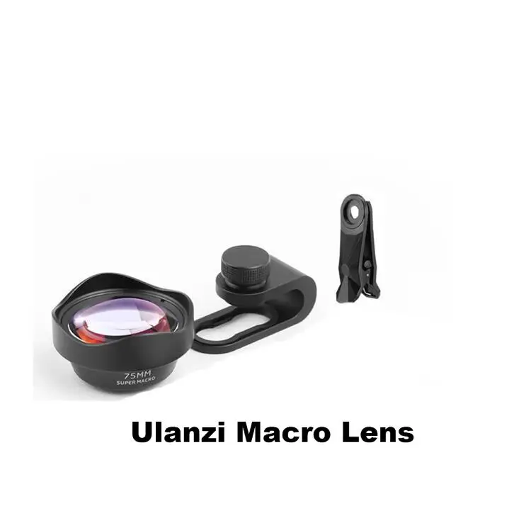 Macro lens ULANZI анаморфный объектив Универсальный объектив широкоугольный объектив с CPL фильтром рыбий глаз телеобъектив для iPhone Andriod телефонов - Цвет: Macro lens