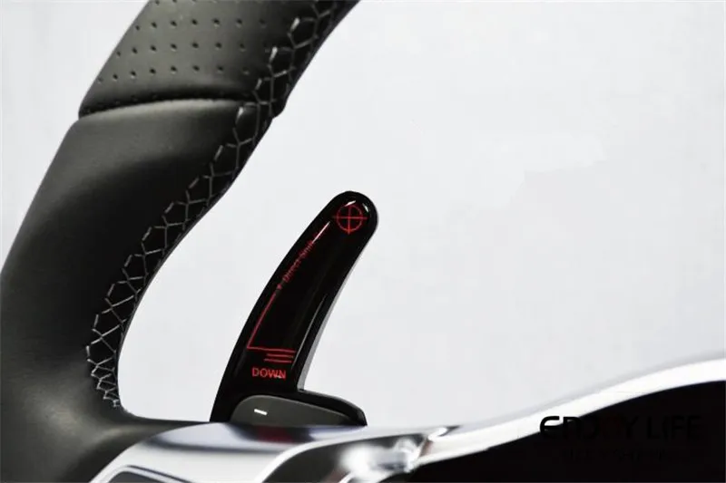 2 шт. переключатели на руль для Volkswagen VW Golf 6 MK6 MK5 GTI R SCIROCCO R20 R36 CC Passat|dsg shifter|steering wheel