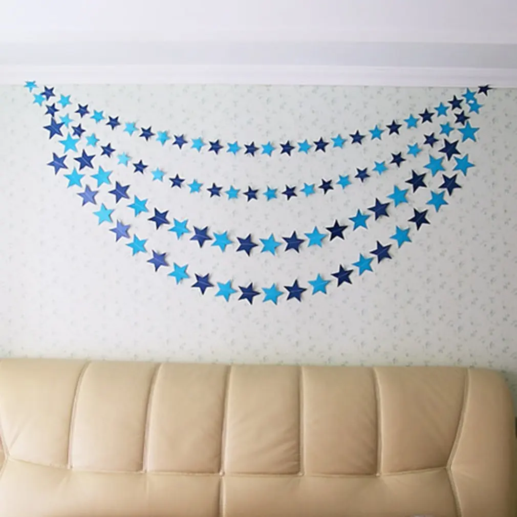 2 метра ручной работы романтические гобелены на стену реквизит Красочные Звезды