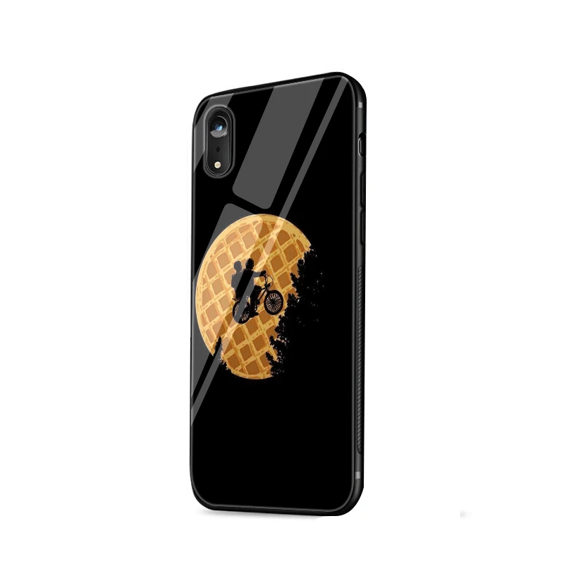 Чехол для мобильного телефона стекло iPhone Xr X Xs Max 7 8 6 6s Plus чехол странные вещи