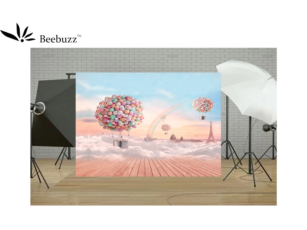 Beebuzz фото фон красочный воздушный шар горячий фотографии фоны цветные облака