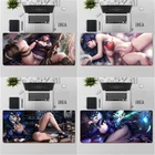 Maiya League of Legends Sexy Ahri LeBlanc большой задник, уникальный Настольный коврик для мыши, бесплатная доставка, большой коврик для мыши, коврик для клавиатуры