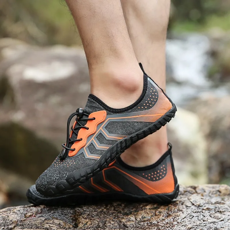 Мужские кроссовки легкие для походов альпинизма кемпинга на шнуровке спортивная