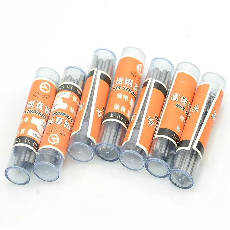 Спиральное сверло из быстрорежущей стали с прямым хвостовиком 60 шт. 0 5/0 6/0 7/0 8/0 9/1