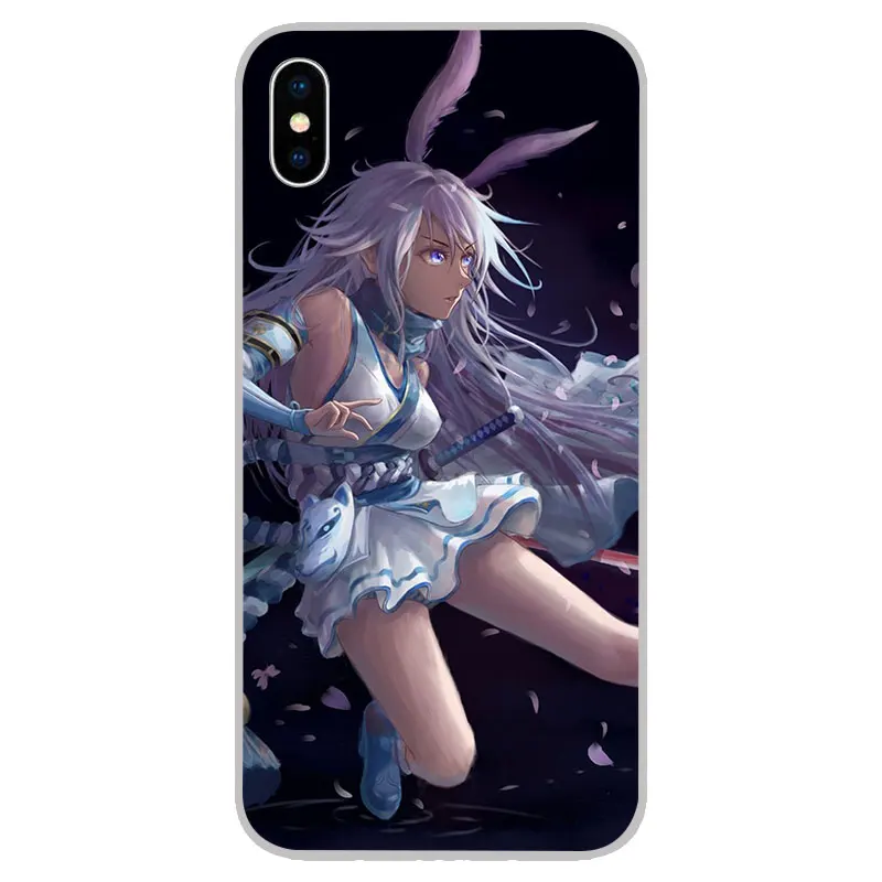 Yae Sakura Silicone Soft TPU Cases Covers For iPhone 11 Pro XS Max X XR 8 7 6S Plus 5S SE 4S Silicon Case Cover |