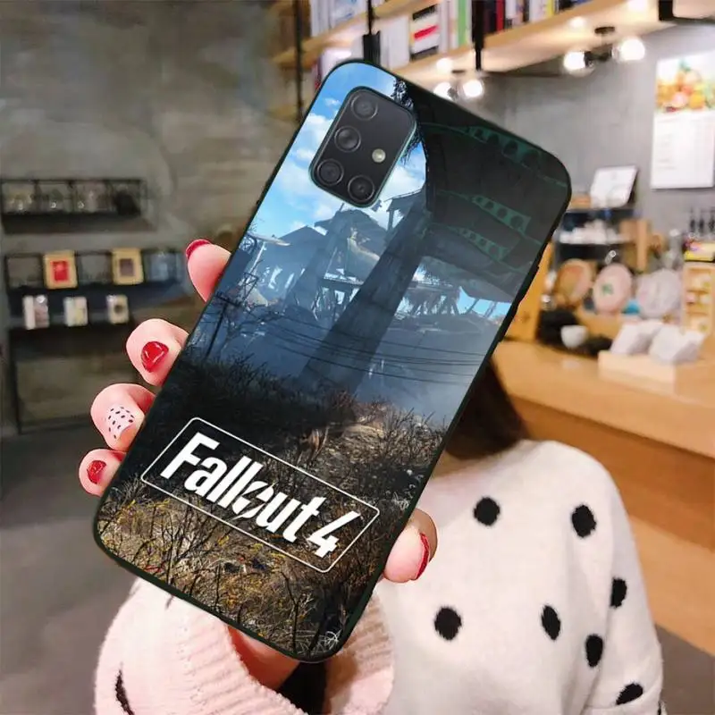 

HUAGETOP game Fallout 4 Silicone Black Phone Case For Samsung Galaxy A01 A11 A31 A81 A10 A20 A30 A40 A50 A70 A80 A71 A91 A51