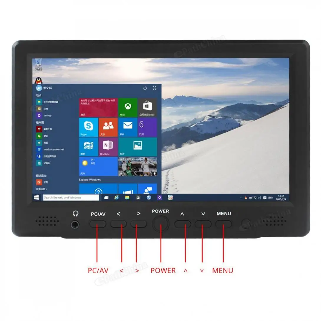 Монитор заднего вида Автомобильный 7 дюймов TFT ЖК дисплей|rear view monitor|reverse monitorcar rear