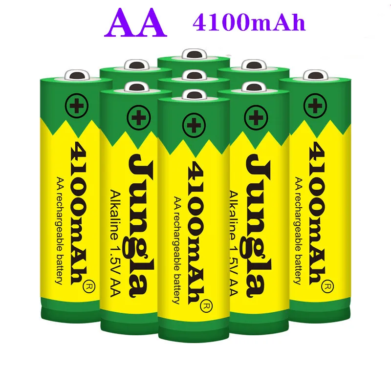 2 ~ 20 шт. новые 4100 mAh батареи AA 1 5 V wiederaufladnaked щелочные барабанные жёсткие диоды |