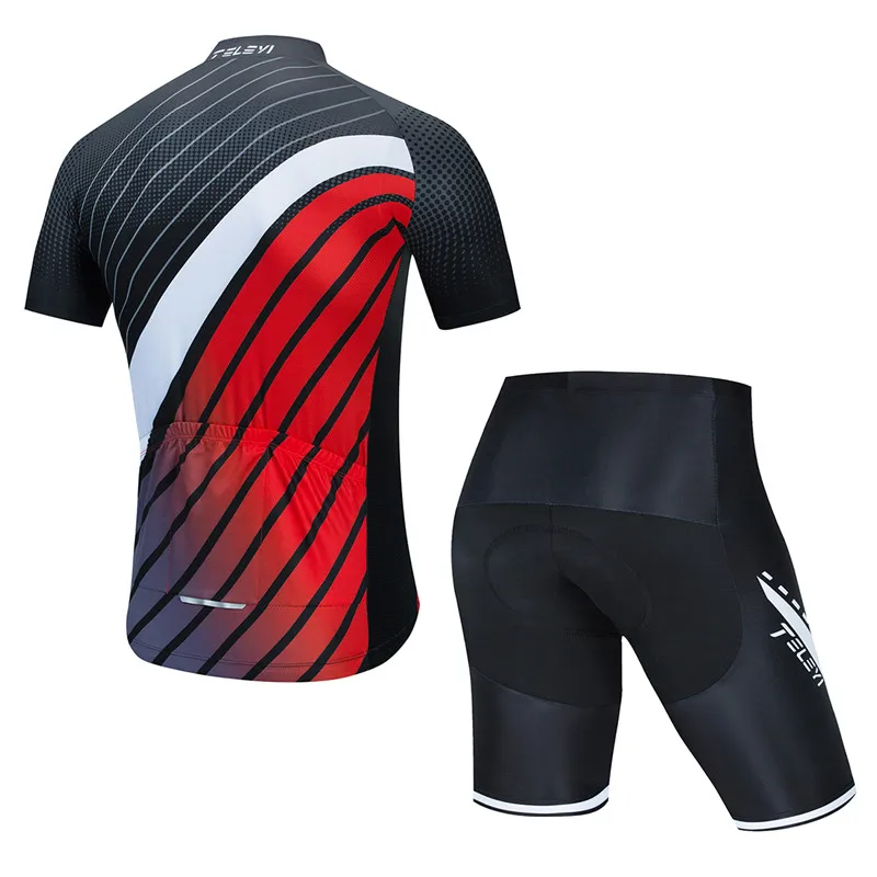 

Teleyi Cycling Bike Jersey Sets 2020 Pro Team Suit Bicycle Red Clothing Maillot Sports Ropa Ciclismo MTB Kit Sportswear