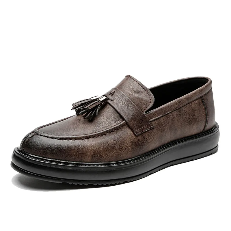 Мужские классические туфли брендовые роскошные кожаные оксфорды деловые Нежные