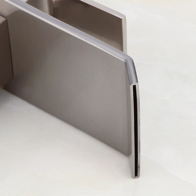 Смеситель для раковины однорычажный кран крепления на поверхность с щеткой |