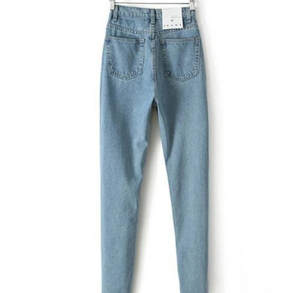 

Waist Korean High Jeans Women Harem Pants Loose Casual Plus Size High Street Denim Trousers Pantalon Femme Vintage