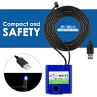 Мини питательный фонтанный насос для домашних животных, автоматический фонтанчик с водой для кошек объемом л со светодиодом, Электрический фонтанчик для собак, аксессуары