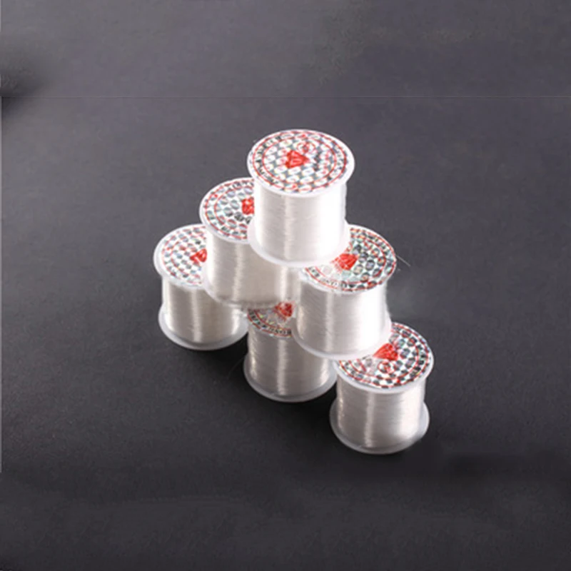 

0.6MM 20 Meters A Roll Of Balloon Props Transparent Nylon Line Handmade Line Crystal Fishing Line Non-Elastic Fish Thread