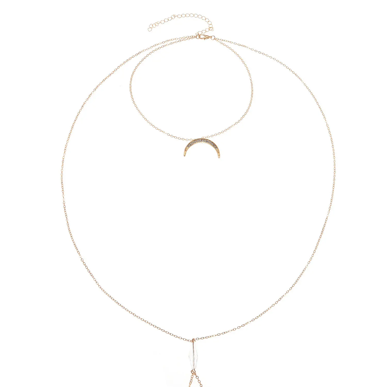 Цепочка на грудь женская пикантное Ювелирное Украшение для тела в виде