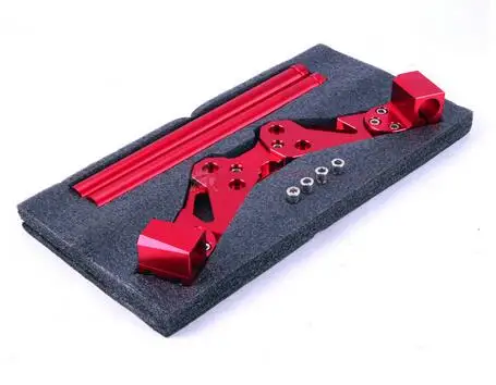 Красный MSX, 125, MSX, 125, CNC, алюминиевая ручка, руль, спортивный комплект, для езды на велосипеде, на приседании для Honda Grom MSX 125 - Цвет: Красный