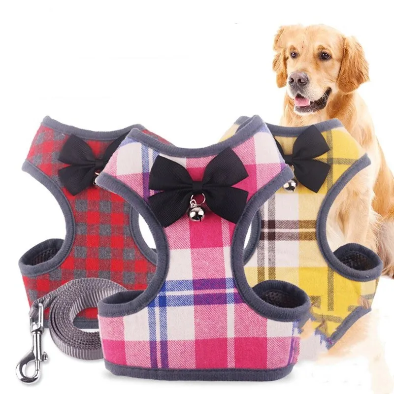 Дышащий поводок для собак маленьких и средних нейлоновая сетка щенков кошек