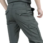 Брюки мужские тактические, повседневные брюки-карго в стиле милитари, водонепроницаемые быстросохнущие, штаны в стиле милитари, XXXXL, на лето