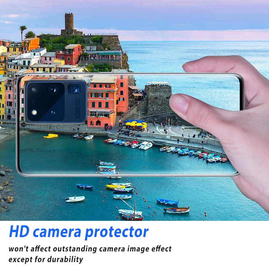 

2in1 For Samsung Galaxy S20 Ultra S20Plus Camera Protective Glass For Samsung S 20 ultra Plus S20ultra S20+ Amrored Glass Film