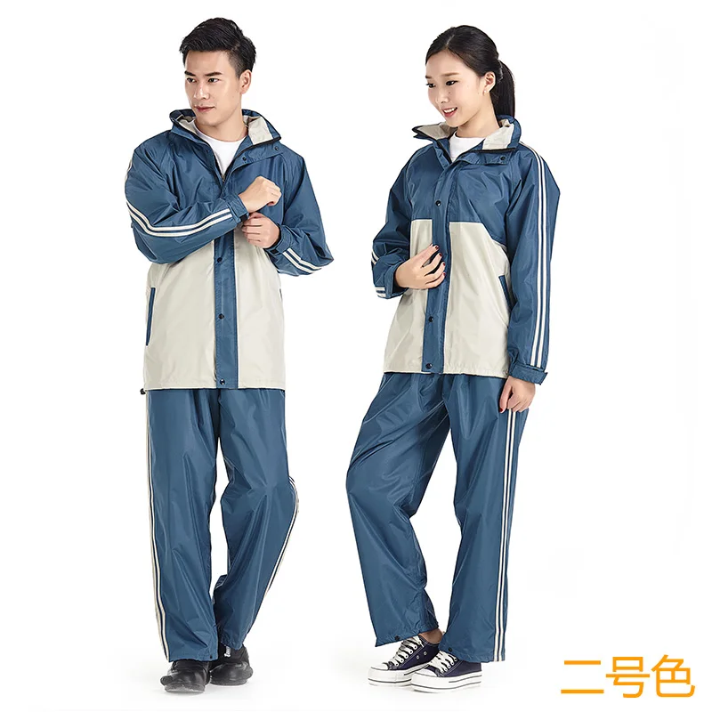 Креативный комплект из пальто и брюк для взрослых дождевик пончо Женское мужское