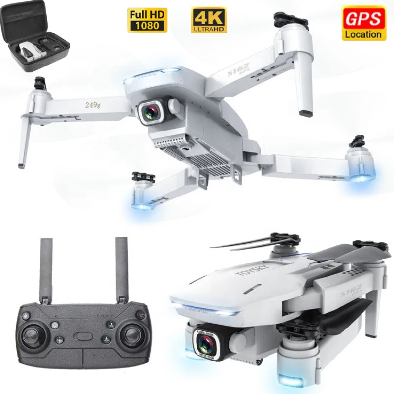 GPS Дрон с разрешением 4K HD Широкий формат Камера складной RC дроны 5G WI FI FPV видео в