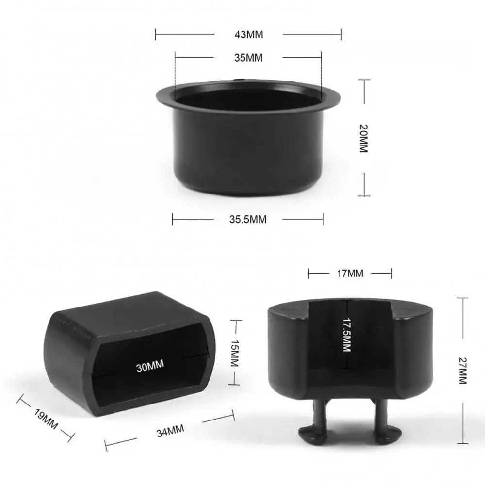 

50%HOT 4Pcs Tail gate Hinge Pivot Bushings Insert Kit for Dodge Ram for Ford F Series