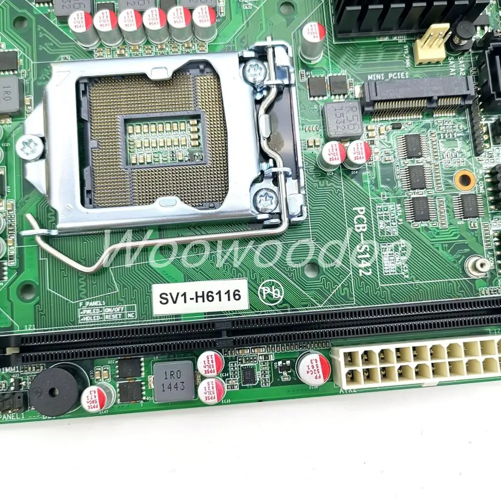 SV1-H6116 6xcom 1xlan 1xPCI-E 1xMini-PCIe Mini-ITX Промышленная материнская плата ЦП | Компьютеры и офис