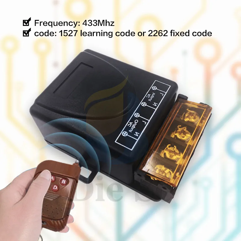 Универсальный беспроводной пульт дистанционного управления для водяного