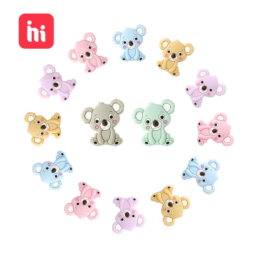 Детский Прорезыватель для зубов Keep &amp Grow Koala силиконовый ожерелье грызуны зажимы