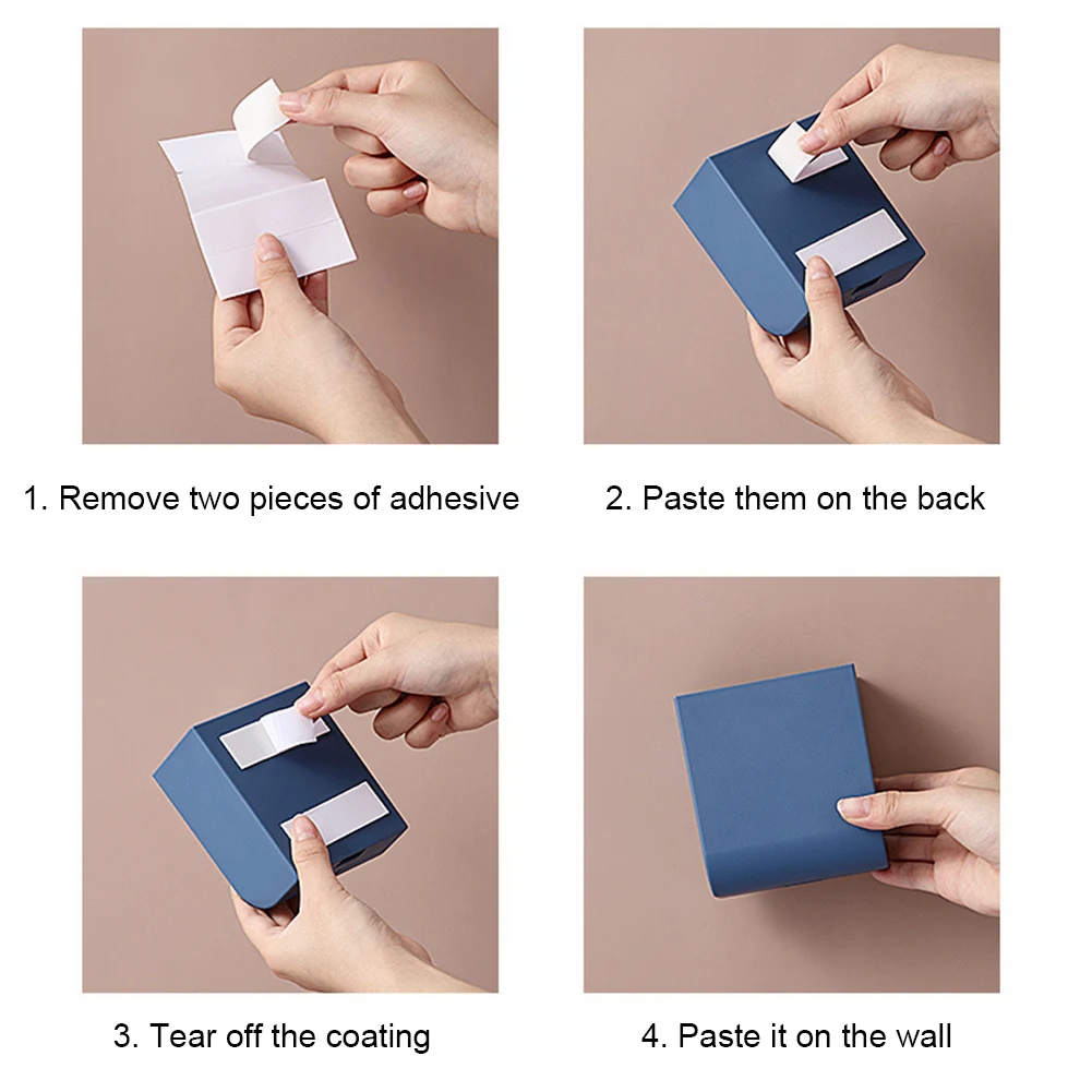 

Wall Mounted Storage Organizer Storage Box Remote Control Case About Air Conditioner TV Mobile Phone Plug Holder Stand Rack Hot