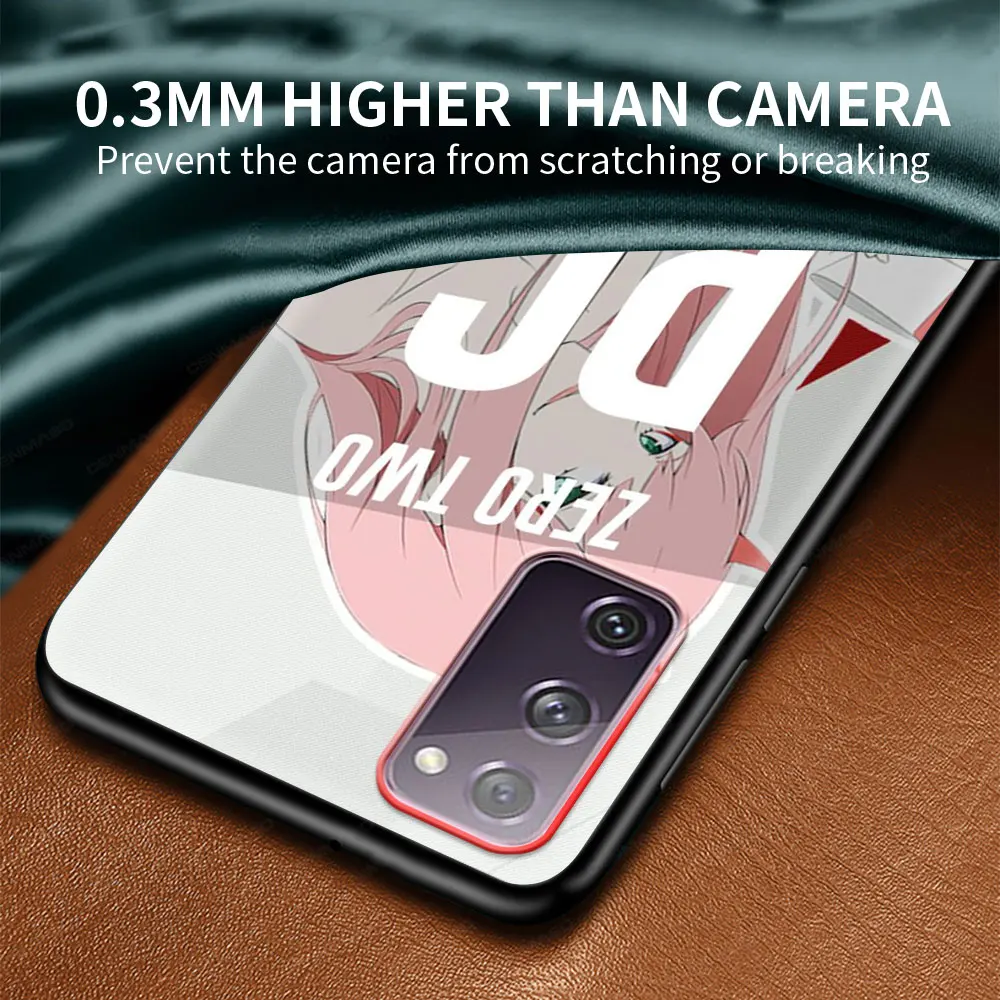 

Soft TPU Case for Samsung Galaxy S21 S20 Ultra S20 FE S10 Lite S10E S9 S8 Plus 5G Luxury Phone Shell Coque Anime 02 ZERO TWO