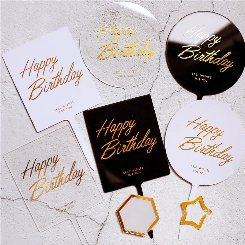 INS цветочная гирлянда металлические украшения для торта на день рождения